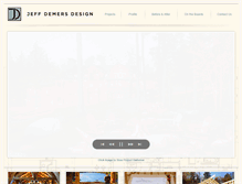 Tablet Screenshot of jeffdemersdesign.com